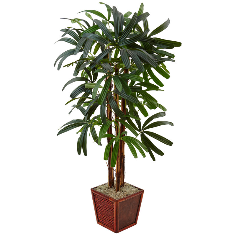 Arbre de palmier palmier artificiel en pot de fleurs 50