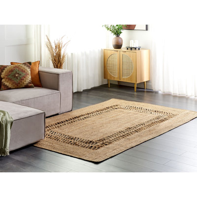 Brosley Geometric Hand Woven Area Rug