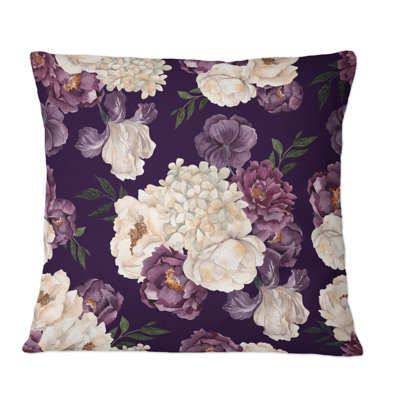 Floral Throw Pillow