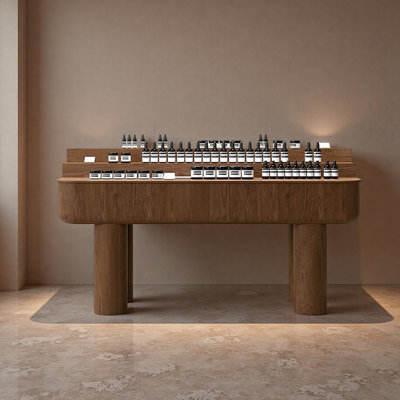 Wood Tiered Display Stand