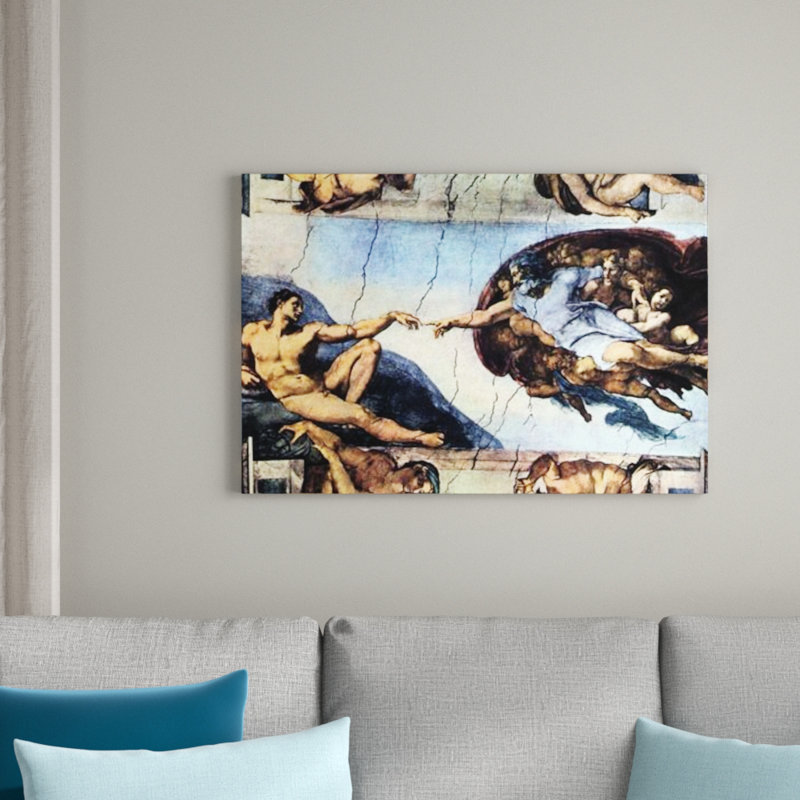 Michelangelo - Wrapped Canvas Print
