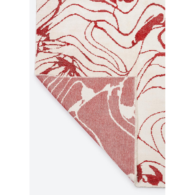 Rapture Abstract Area Rug, Rectangle 7'10" x 9'10"