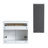 Wall-Mounted Bathroom Vanity With Ceramic Sink