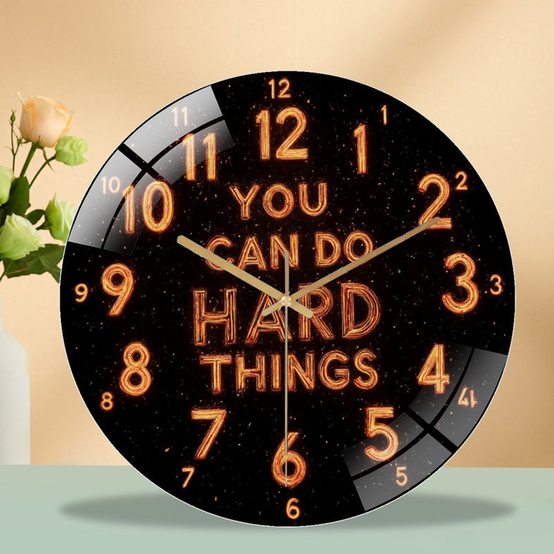 Horloge murale 12 po