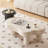 Cream style minimalist coffee table