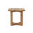 Tranice Square Acacia Outdoor Side Table , 18'' in. W 18'' in. D