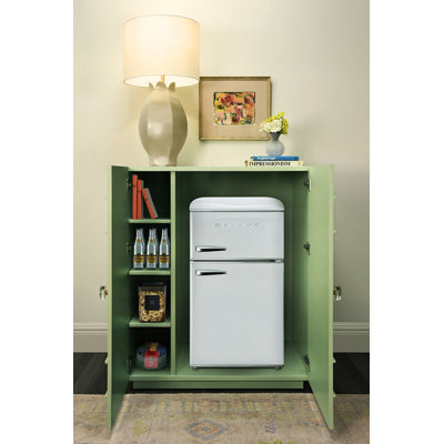 Armoire laquée deux portes