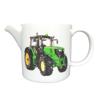 Ahnylah Tractor Bone China Teapot for 6 Cup
