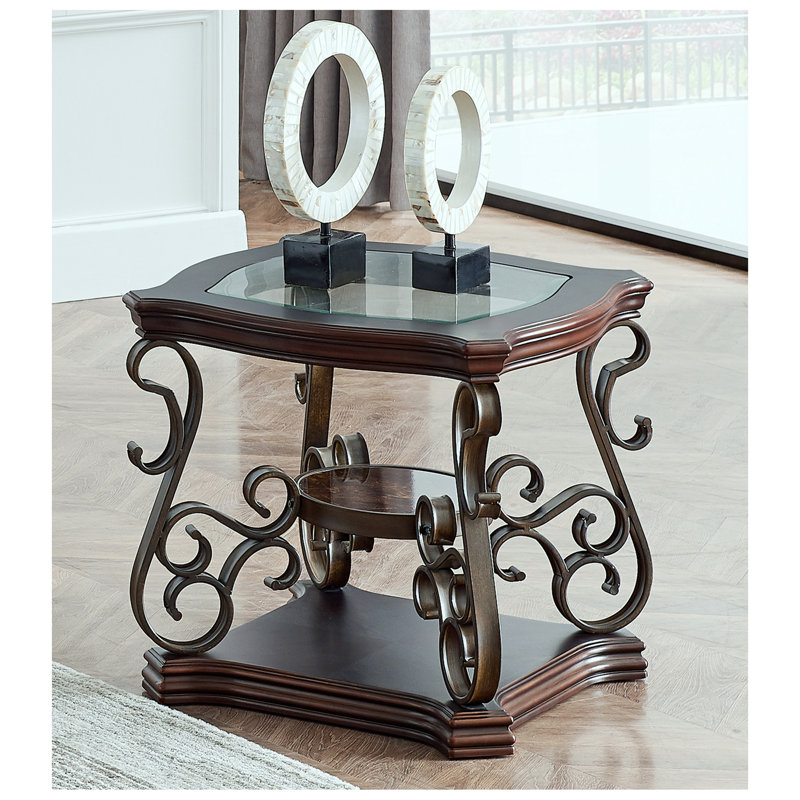 Table basse avec rangement Haycraft