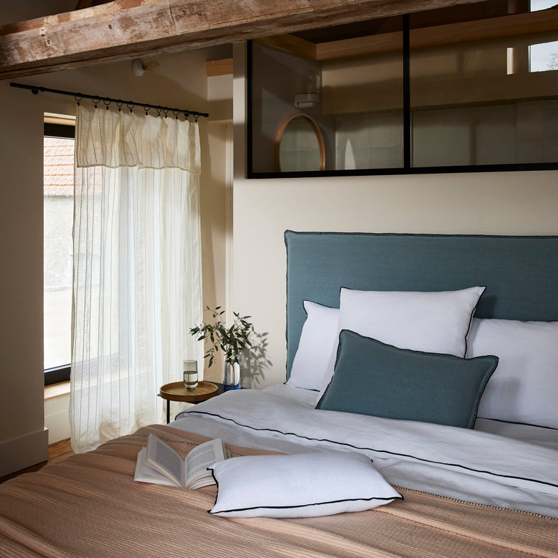 Symi Tab Top Sheer Sliding Panel, Width 145 x Drop 280cm