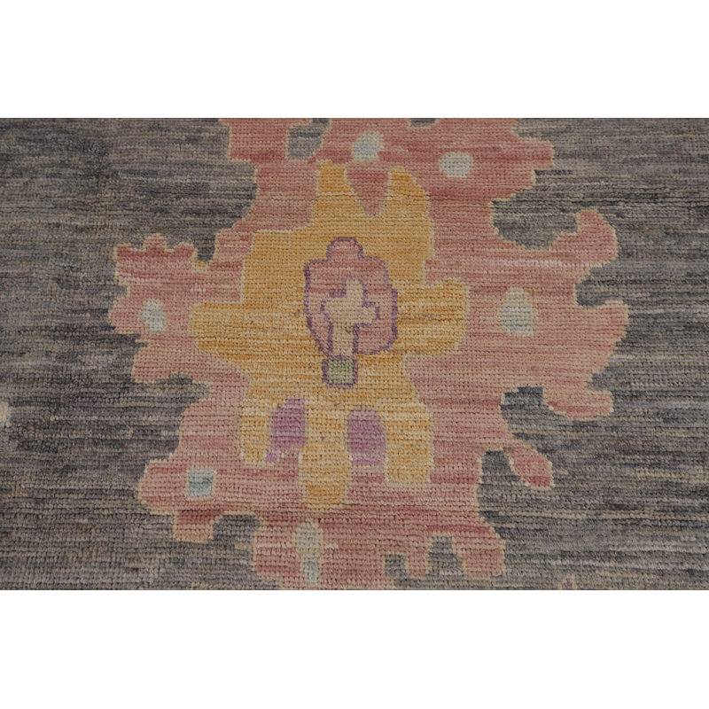 Vegetable Dye Oushak Oriental Large Rug 10