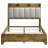 Medium Oak Bookcase Bed Queen Cozy Library Style