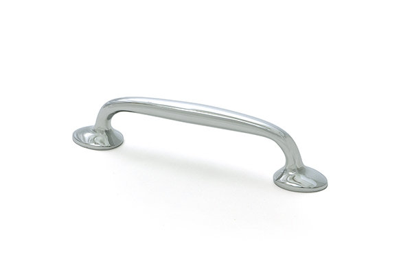 Moore Handle Pull, 3.8", Polished Chrome