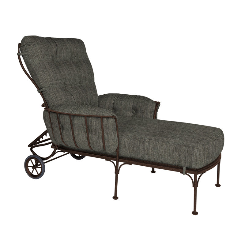 Monterra Outdoor Chaise Lounge, Copper Creek, Alcazar Redwood