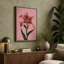 Lily in Pink Botanical - Wrapped Canvas-1176305739-1176305742