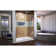 Flex 74.75" H Semi-frameless Pivot Shower Enclosure with Base Included
