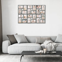 Pekalongan Single Picture Frame Mercury Row Picture Size (Without Mat): 16 x 20, Color: Gray