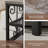 Rustic Shoe Storage Bench with Shoe Rack Shelves for Entryway-1325935531