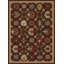 Tapis de zone brune floral percy-16345547