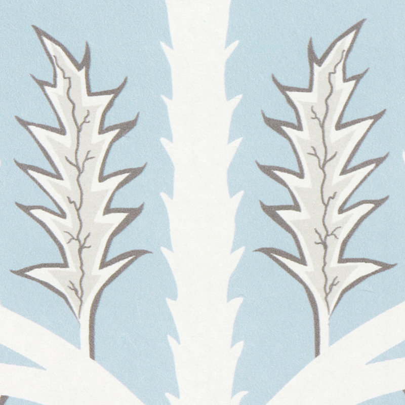 Papier peint Schumacher x Neisha Crosland Thistle, Minéral