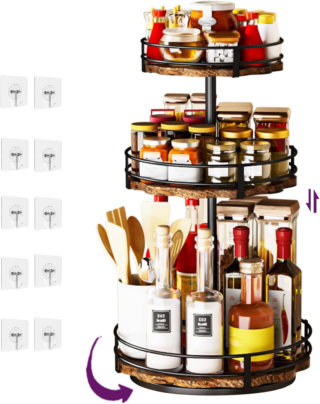 Prep & Savour Tabletop Spice Rack | Wayfair