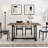 60" Trestle Dining Table