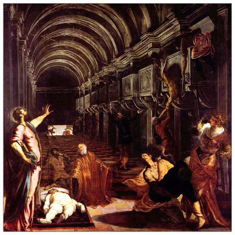 Tintoretto - Wrapped Canvas Print