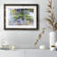 Wisteria [1] par Monet, reproduction d'art encadrée-2087520212-2087520215