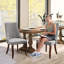 Chaise de salle à manger rembourrée Lonsdale-470183280