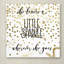« sparkle », art textuel sur toile tendue-31382990