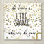 « sparkle », art textuel sur toile tendue-31382991