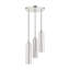 Luminaire suspendu cylindrique à 3 lumières Halle-1151344152
