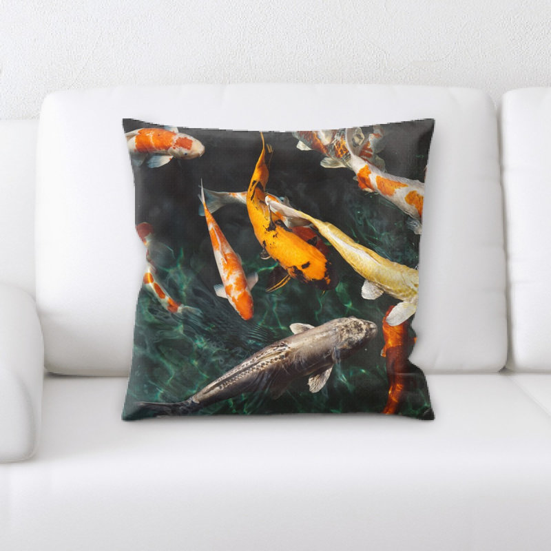 Coussin koi fish
