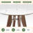 31.5" Solid Wood Round Dining Table,  Modern Sintered Stone Kitchen Table-1547238477