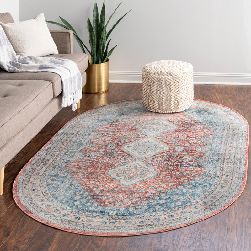 Alize Indoor Rug, Oval 5'3" x 8'