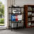 4-Tier Adjustable Heavy-Duty Wire Shelving Unit - Rust-Resistant Space-Saving Storage Rack-694110740-694110742
