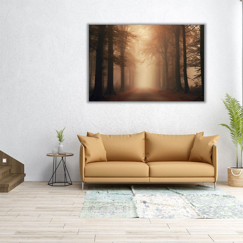 «Misty Woodland Wander», H 24 po x l 36 po