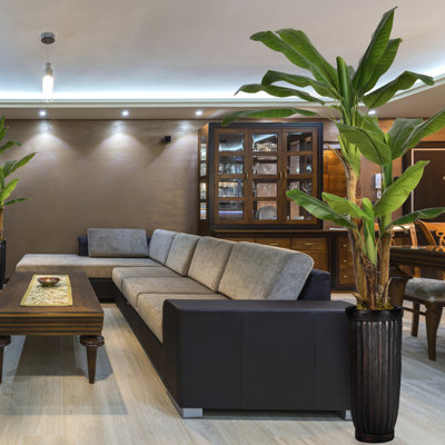 Panama 60" Artificial Banana Leaf Tree in Planter