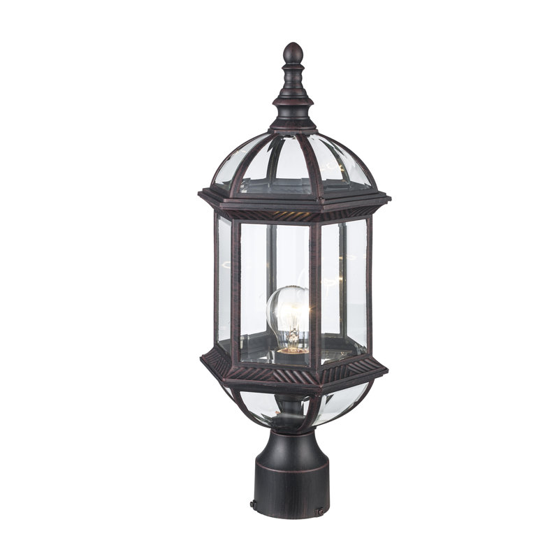 Tête de lanterne 1 lumière Roscoe, Rouille