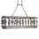 Art Deco 5 - Light Kitchen Island Linear Pendant