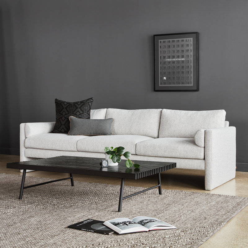 Laurel Sofa, Merino Cream 100% Polyester
