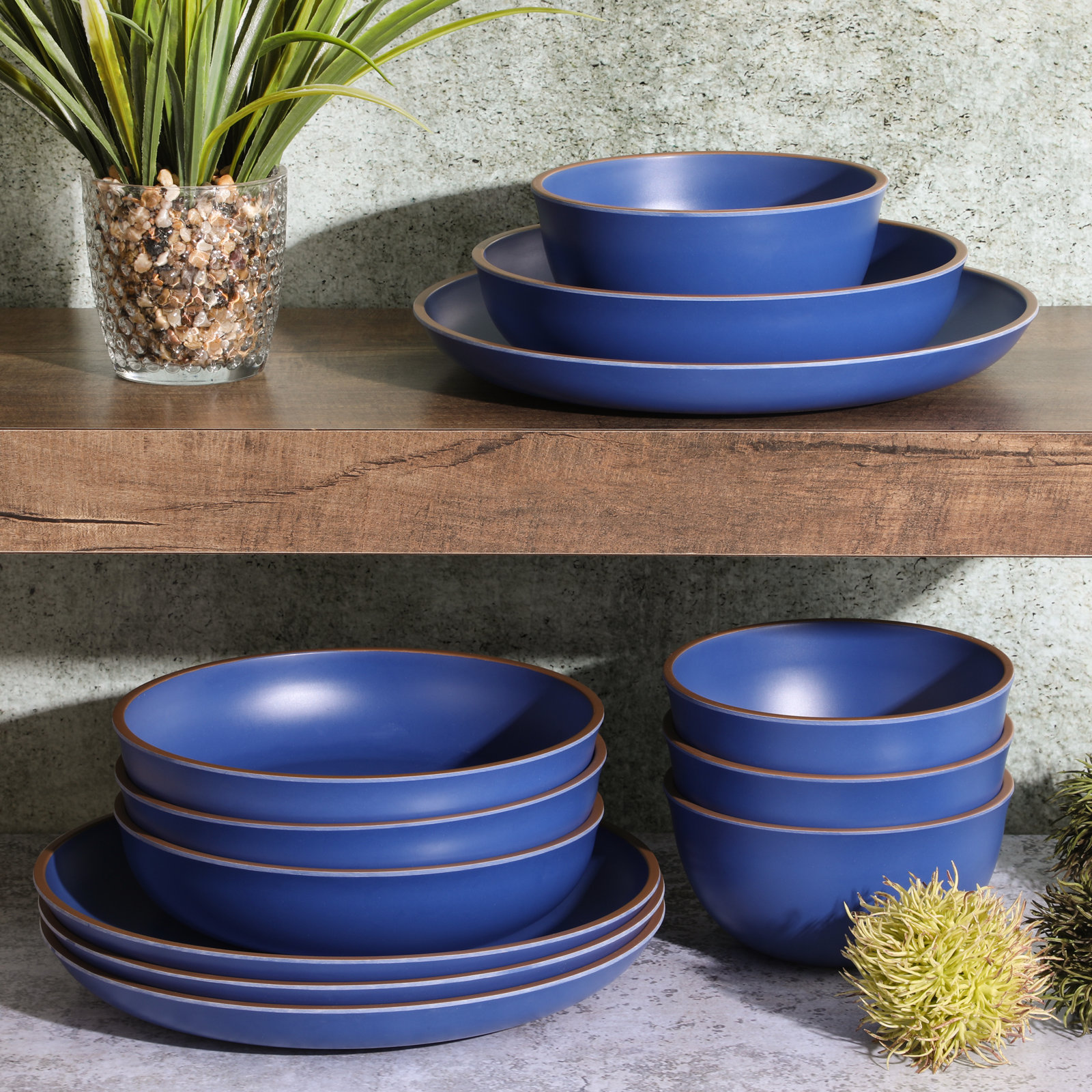Rockabye Dinnerware Set, Blue