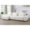 Canapé modulaire en microfibre de 127,5 po Fleischmanns