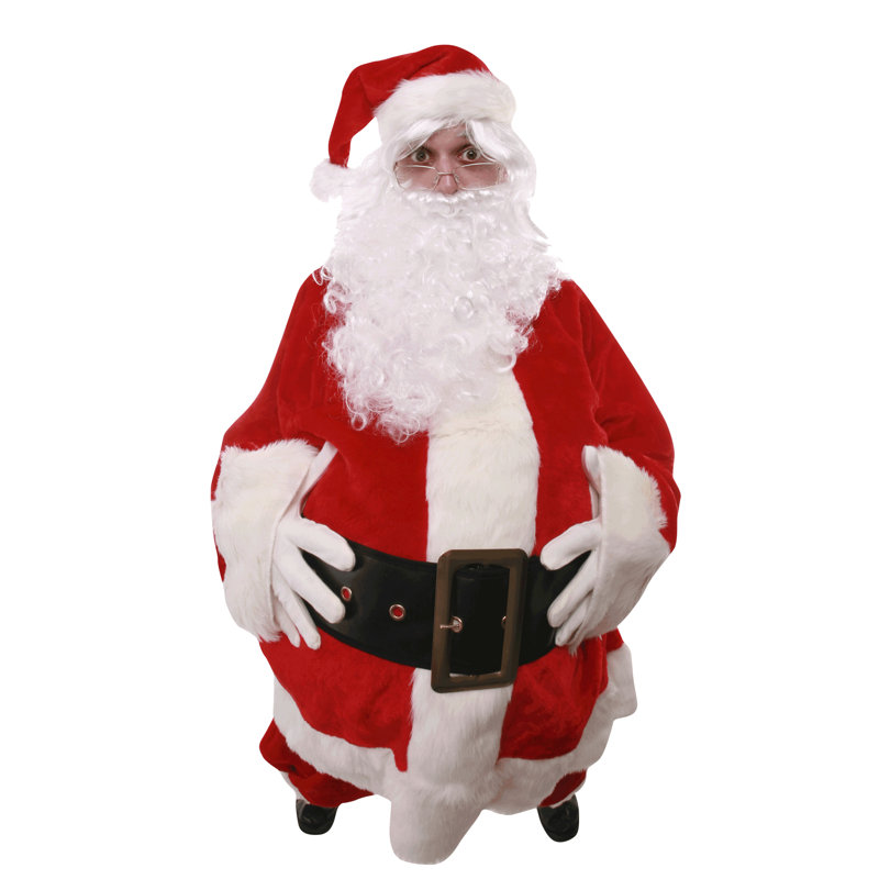 Adhésif décoratif père Noël II, H 24 po x l 16 po