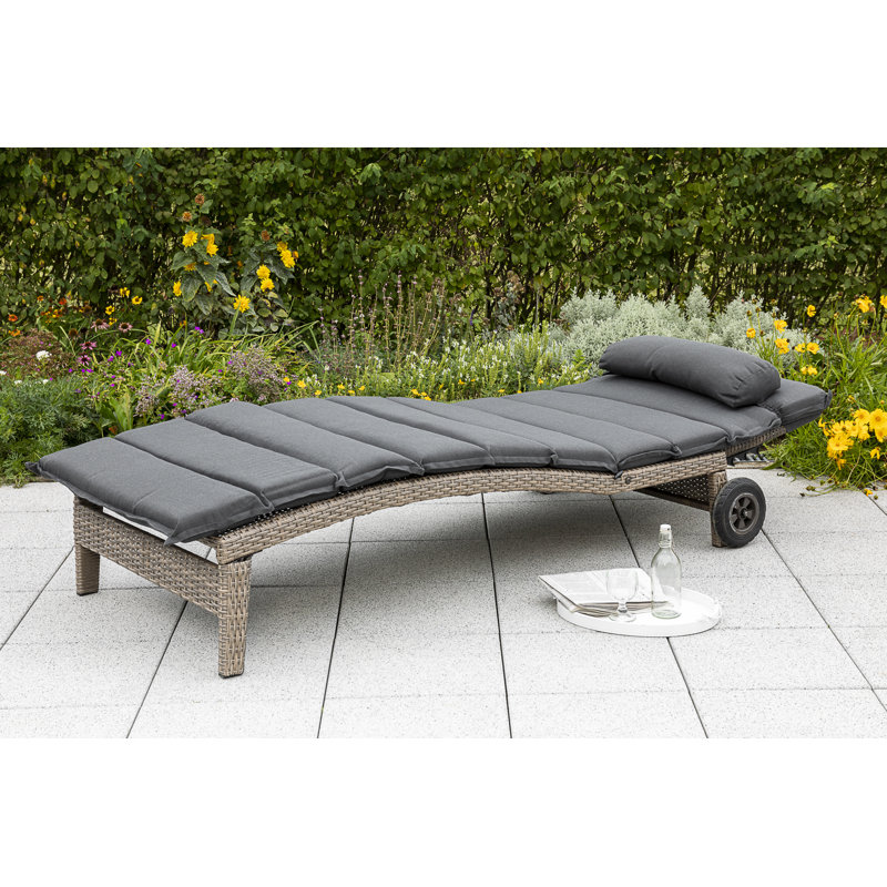Elif 208cm Long Single Chaise with Cushions
