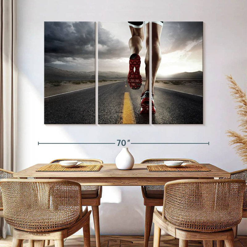 Sireci Highway Run, 42" H x 65" W
