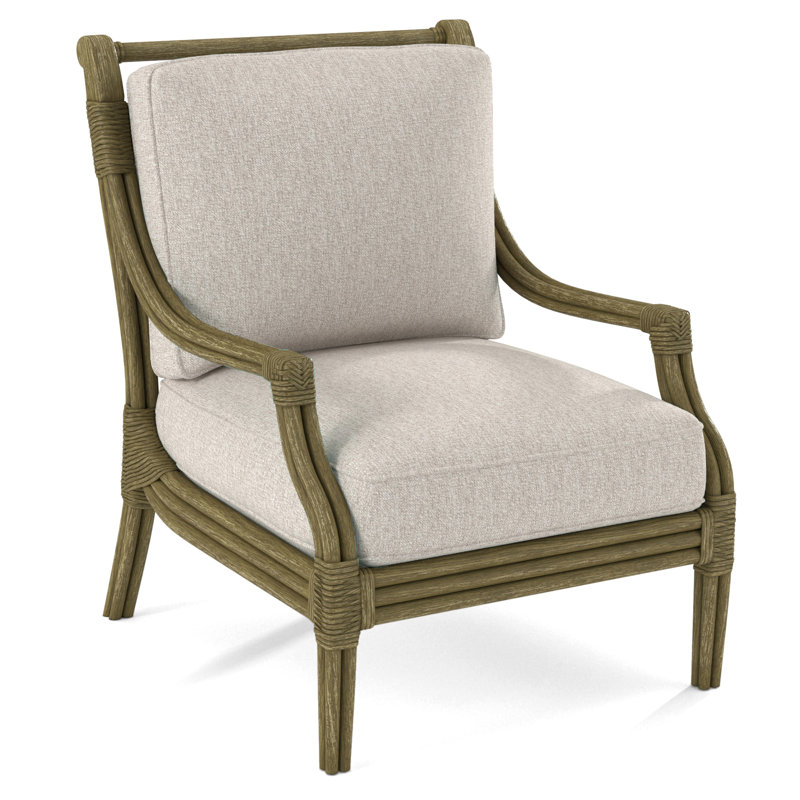 Inveron Armchair, Brass, Snow Crypton Performance; 0884-91