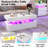 Bhhatu 4-piece Modern High Gloss Living Room Table Set,70" Fireplace Tv Stand, Coffee Table,2 End Table,White-103896010