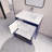 Maplesville 29.53'' Single Bathroom Vanity with Acrylic Top-2130630619