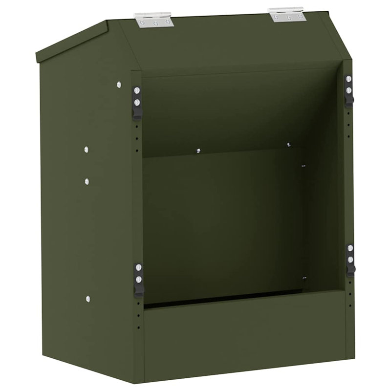Small Animal Feeder, Olive Green